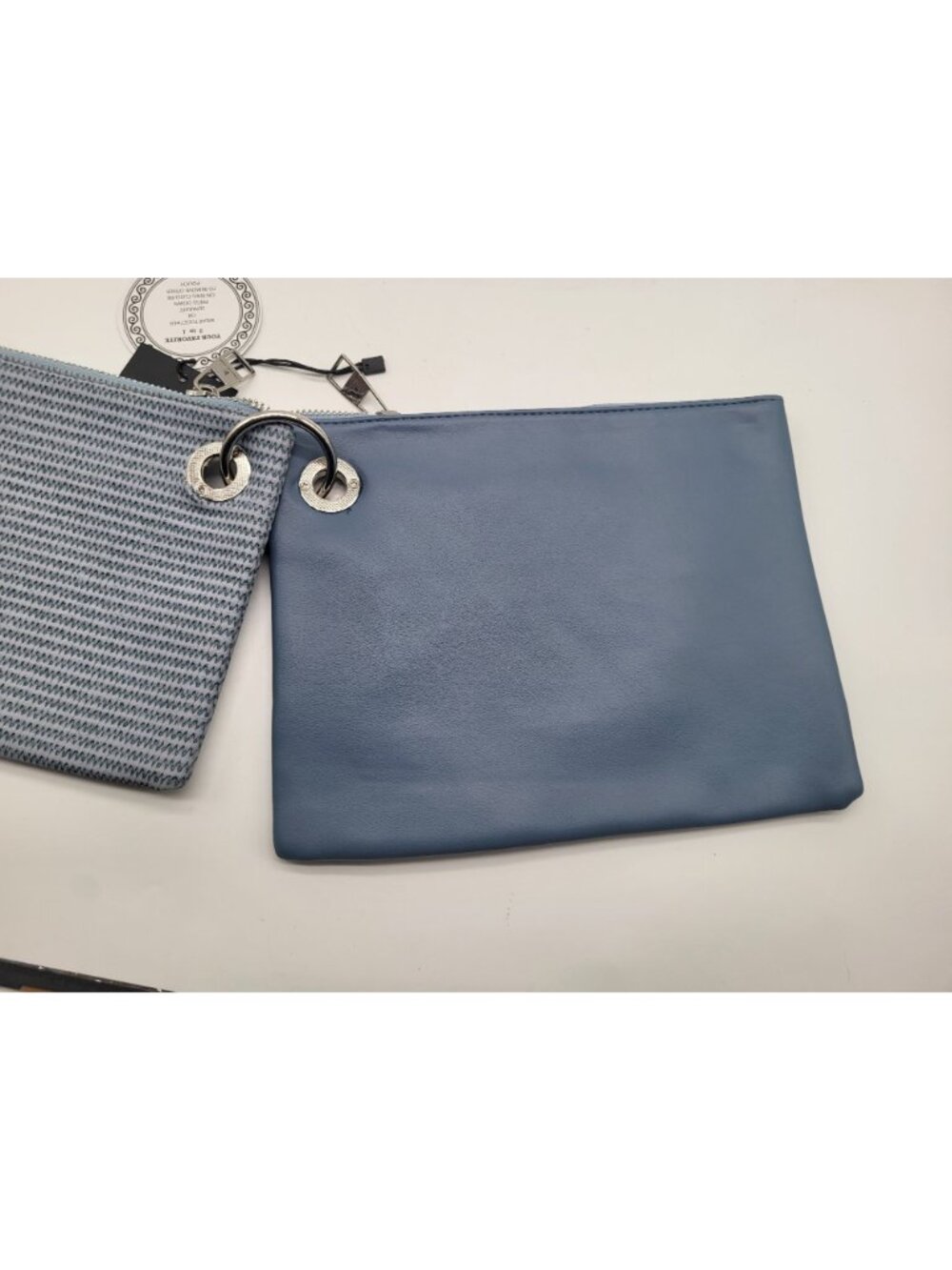 London Fog Miami 2-in-1 detachable zippered pouch set travel makeup accessories - Picture 5 of 9